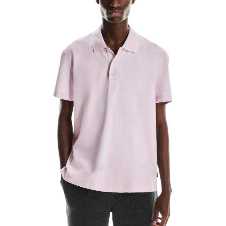 On Polo Shirts Men's Orchid Purple Polo Collar Moderate Other