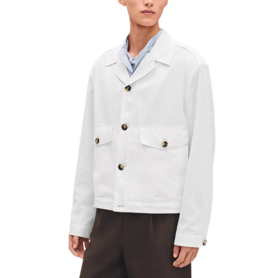 HERMES HERMES Jackets & Coats Men's White