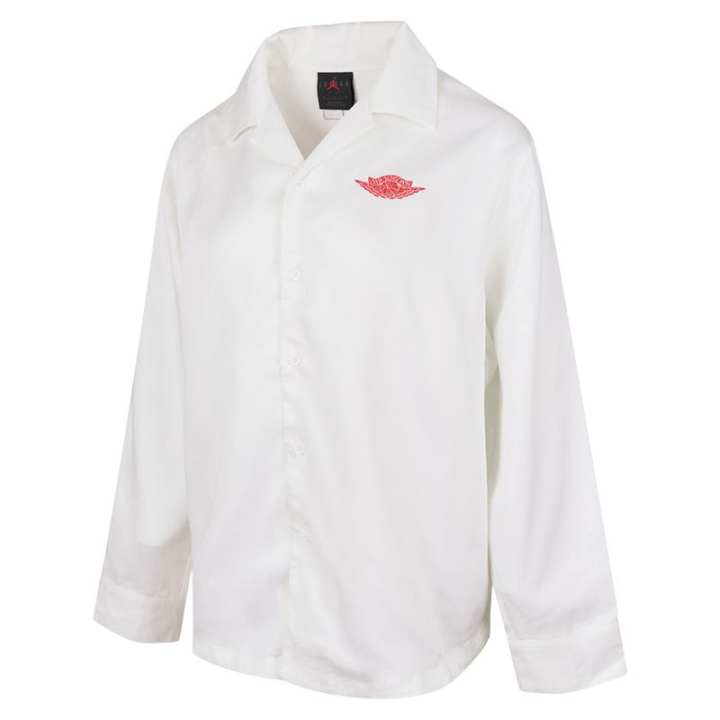 Jordan Jordan Shirts Women's White Lapel Moderate