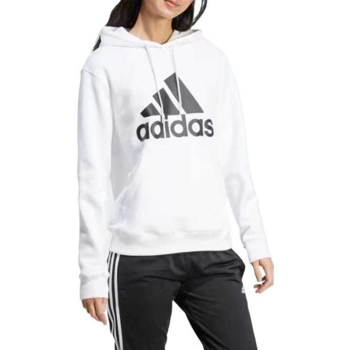 Adidas Adidas Free Shipping With AdiClub Essentials Big Logo Regular Fleece Hoodie