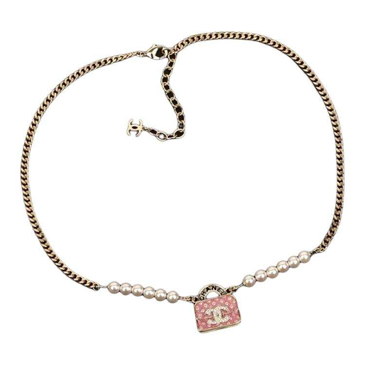 CHANEL CHANEL - Necklaces Women's Gold