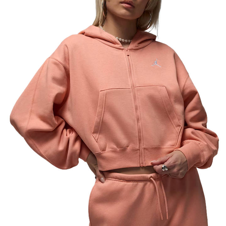 Jordan Jordan Brooklyn Fleece Women's Cropped Full Zip Hoodie