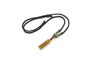 MOONS FAME Brass Tiger's Eye Stone Necklaces Unisex
