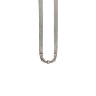 WEEKEND MaxMara Metal, Rhinestone Necklaces Women's Silver