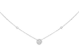 MESSIKA White Gold, Diamond Necklaces Women's Silver