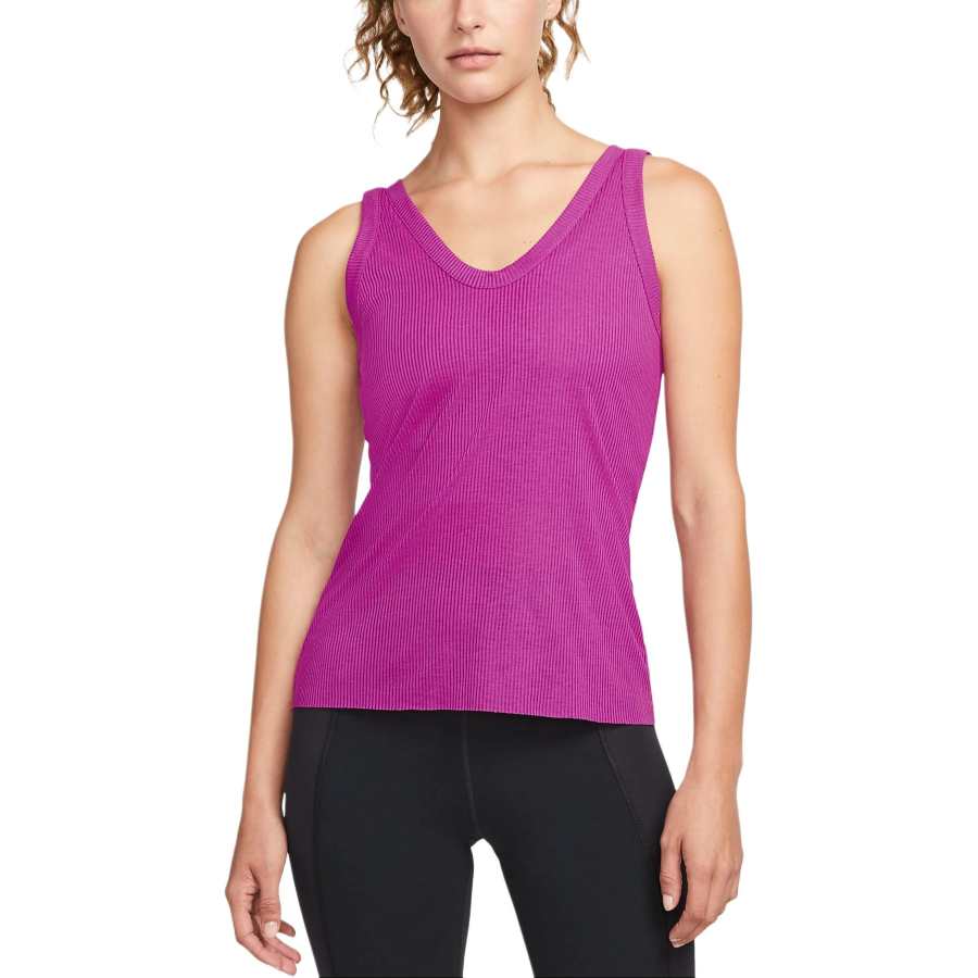 Nike Nike Yoga Luxe Tank Top Women's Cactus Flower/Outlaw Red