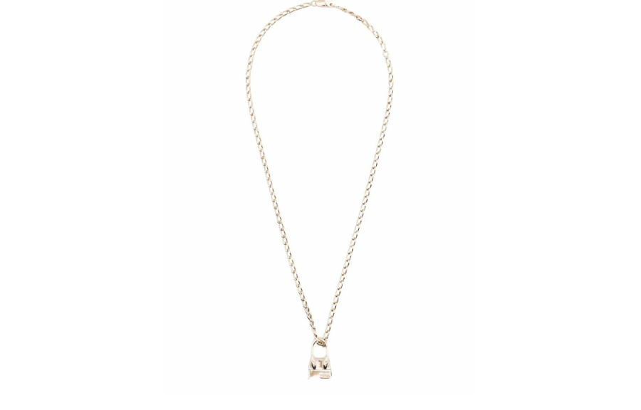 Jacquemus Jacquemus Mini Tote Bag Pendant Necklace