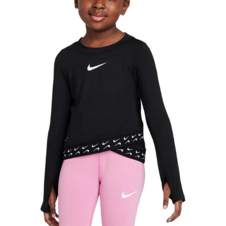 Nike Nike Dri Fit T Shirt Black Children Aged 3 7 Years Old