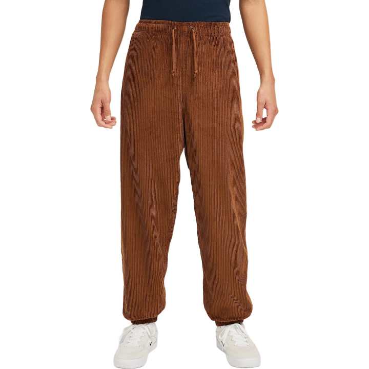 Nike Nike SB Pants De Skateboarding De Pana Elásticos Knitted Sweatpants Men's Light English Tan/Military Marine Blue