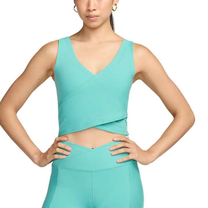 Nike Nike Sleeveless Sports Shirts Women's Green Other