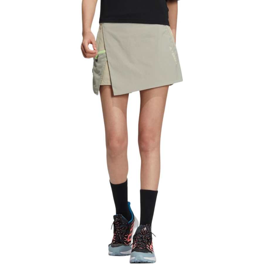 Adidas TERREX Casual Short Skirts Women's Green