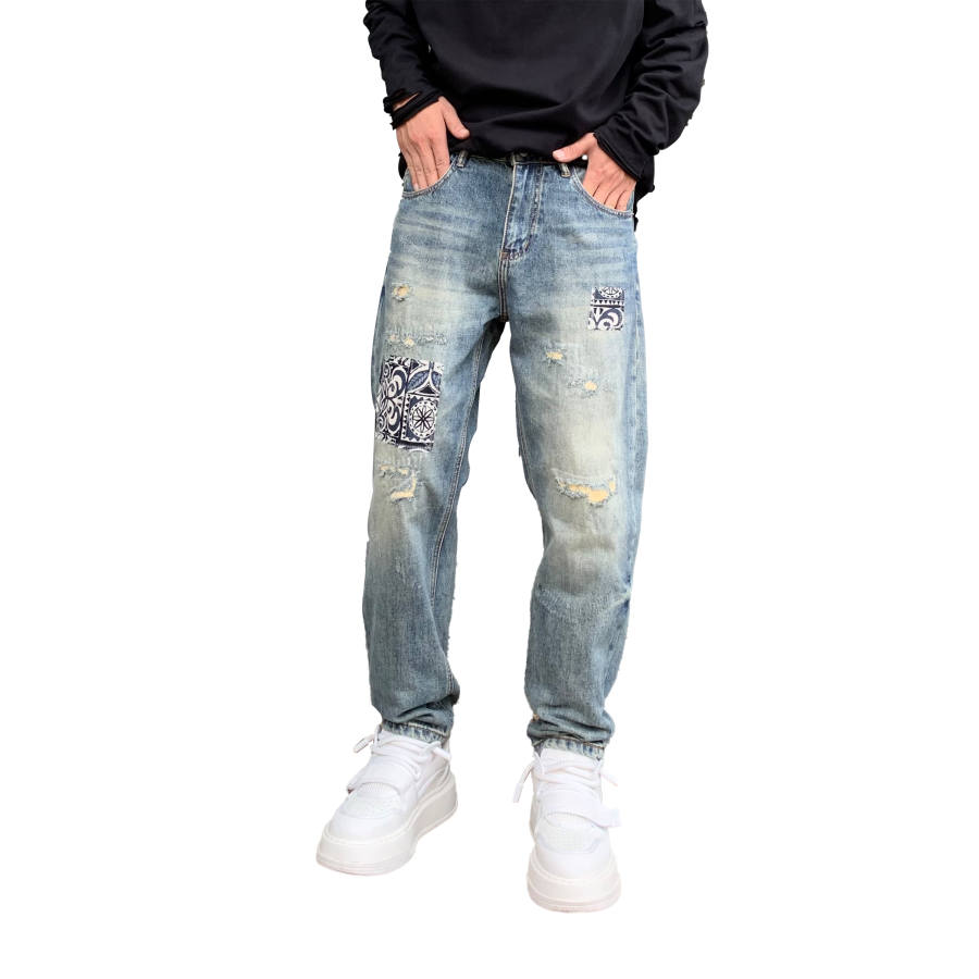 FUERZA Jeans Unisex Moderate Straight Fit Pants