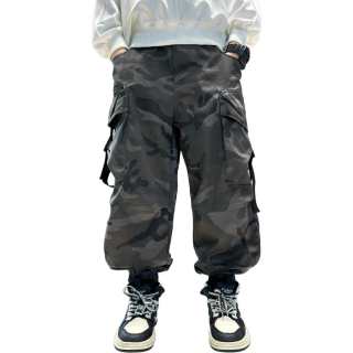 EASTERN CAMEL Full Length Pants Camouflage Teenagers