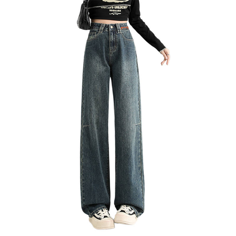 BALENO Jeans Women's Blue Moderate Wide Leg Pants