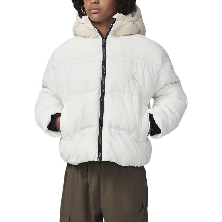 Jordan Jordan Padded Jacket White Teenagers