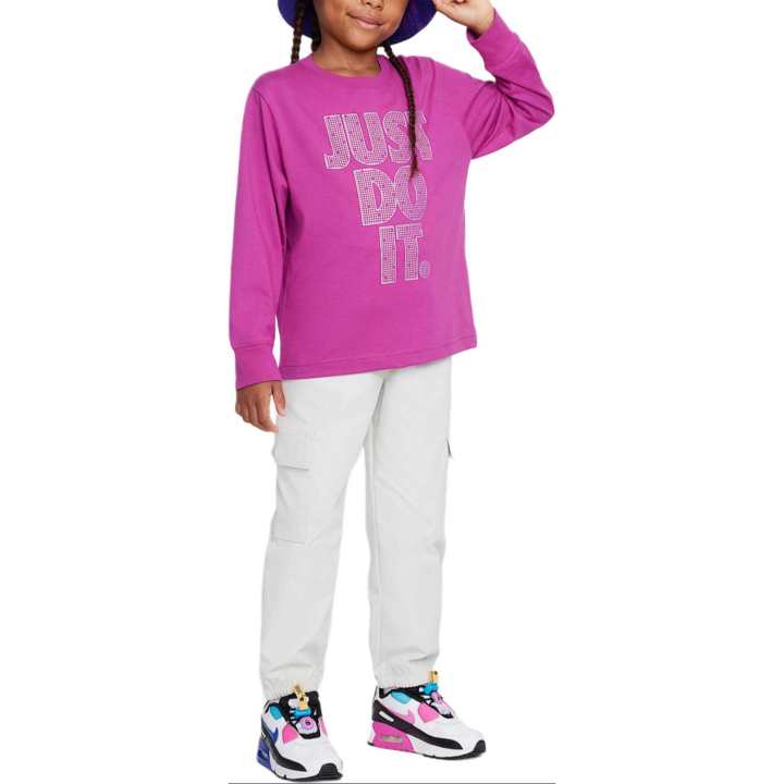 Nike Nike T Shirt Shine Hot Fuchsia Children Aged 3 7 Years Old