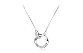 COPI S999 Fine Silver Necklaces Women's Interlocked