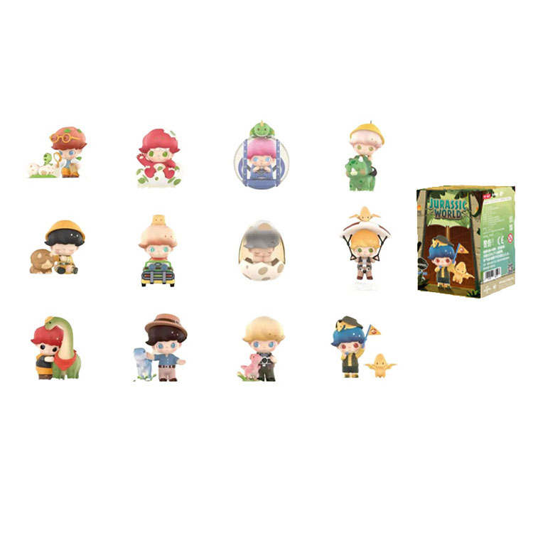 POP MART POP MART Dimoo Jurassic Collection 100% Mystery Boxes Single Mystery Box/Whole Box 12 Pcs
