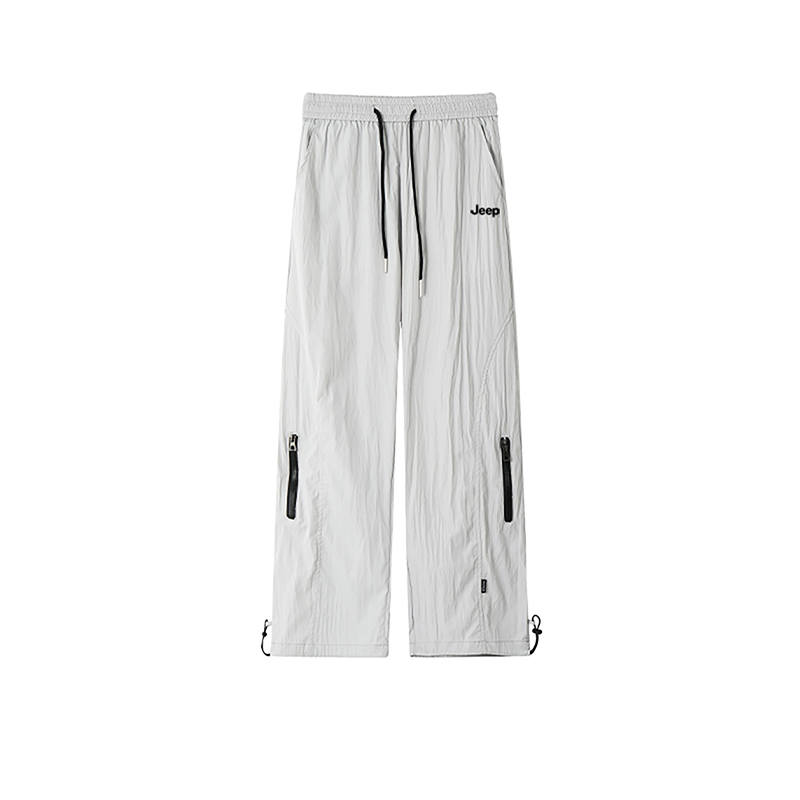 Jeep Windbreaker Pants Unisex Moderate Straight Fit Pants