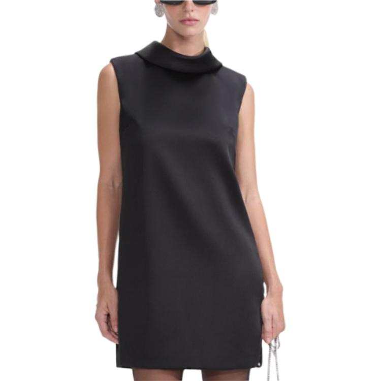 Self-portrait Self portrait Satin Chain Detail Mini Dress