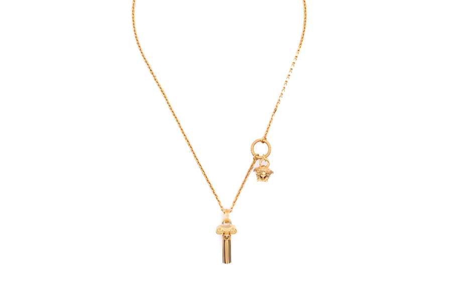 VERSACE 【Previous Season】Medusa charm chain necklace