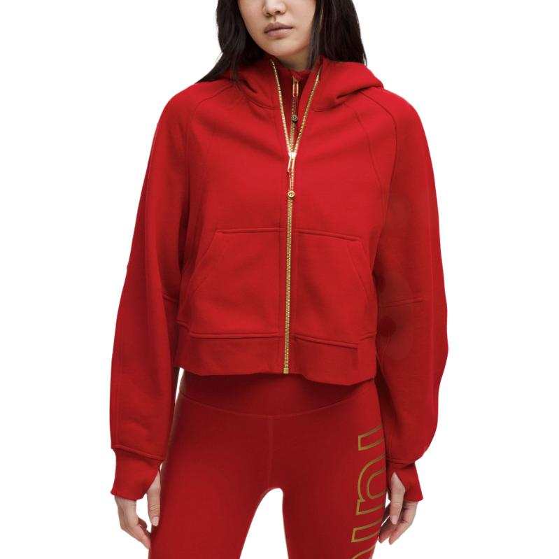 Lululemon Scuba Series Jacket Women's Dark Red