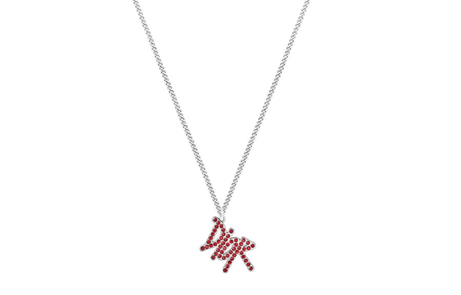 DIOR DIOR And Shawn Pendant Necklace