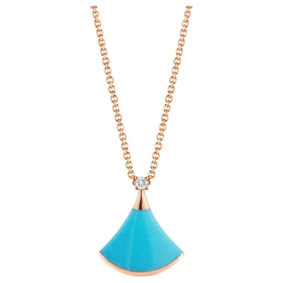 BVLGARI Divas' Dream Series Necklaces Women's Rose Gold