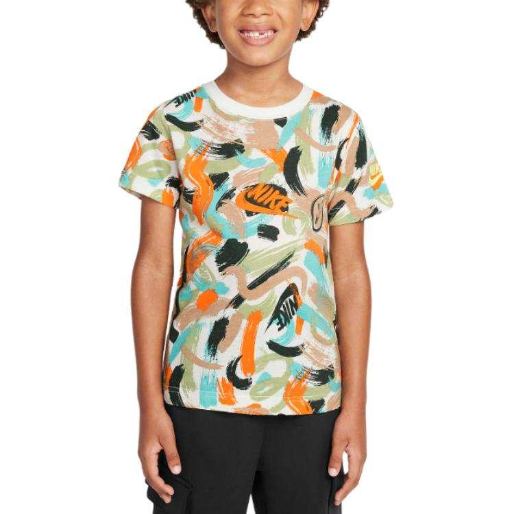 Nike Nike Sportswear T Shirt Nude Champagne Children Aged 3 7 Years Old