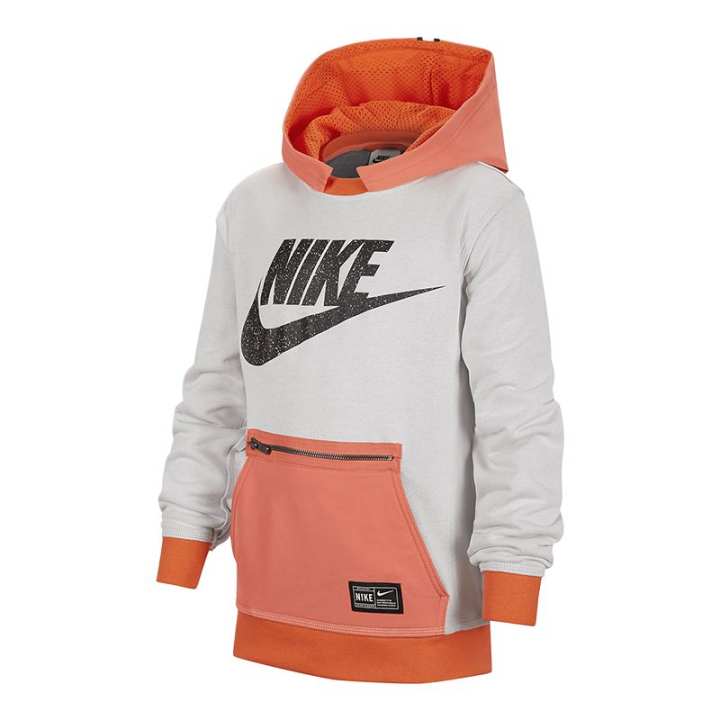 Nike Nike Sweatshirt Orange/Gray Teenagers