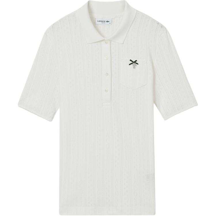 Lacoste short-sleeve pocket polo shirt