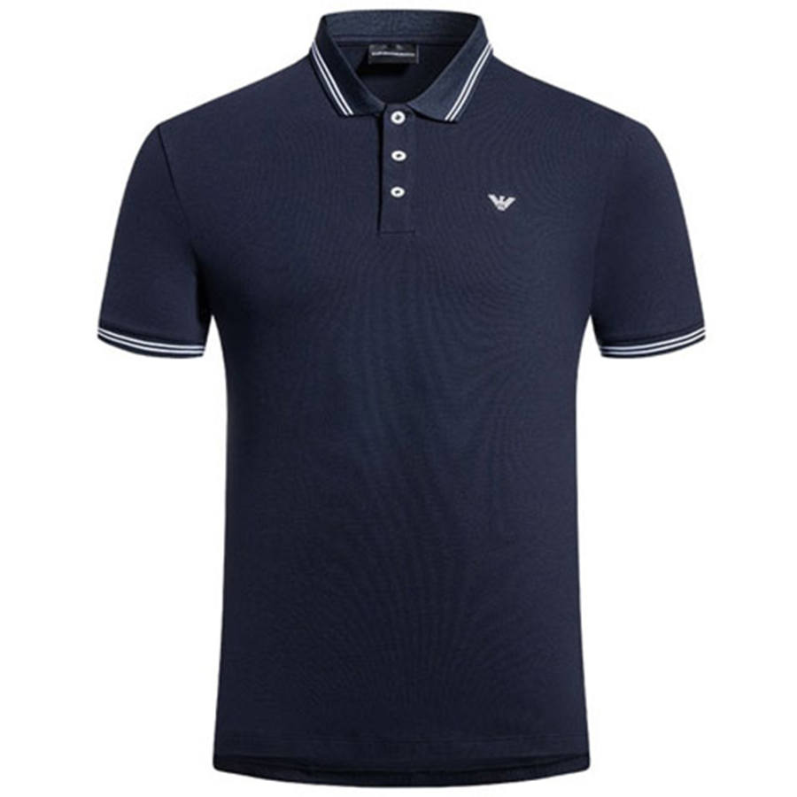 EMPORIO ARMANI Polo Shirt Men's Blue