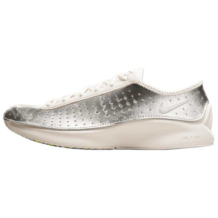 Nike Nike Air Superfly Leather Low top Casual Running Shoes Women's Silver White