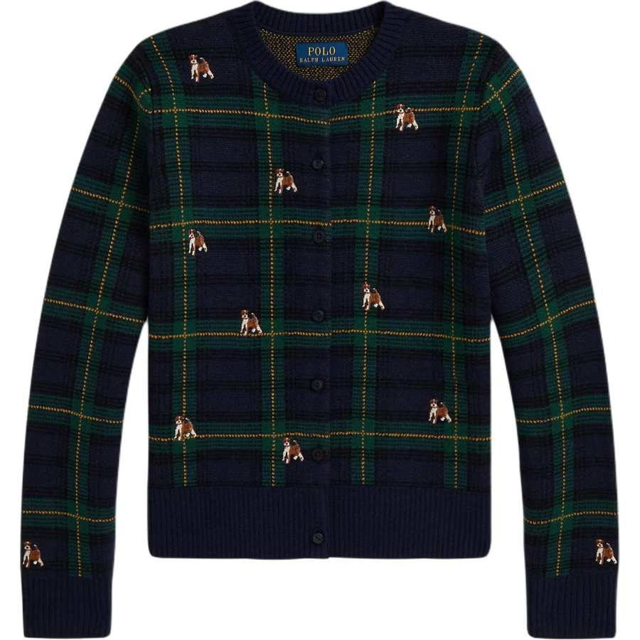 Polo Ralph Lauren Sweater FW25 Standard Marine Blue Multicolor Teenagers
