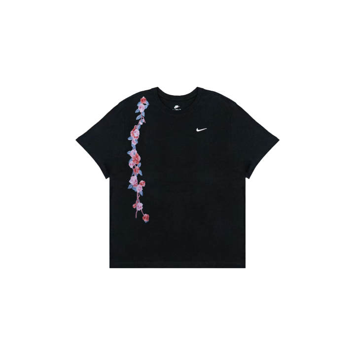 Nike Nike Sportswear T Shirts Men's Black Crew Neck Straight Fit