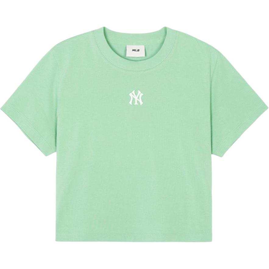 MLB Drop Shoulder Sleeve T Shirt Women's Hemp Green