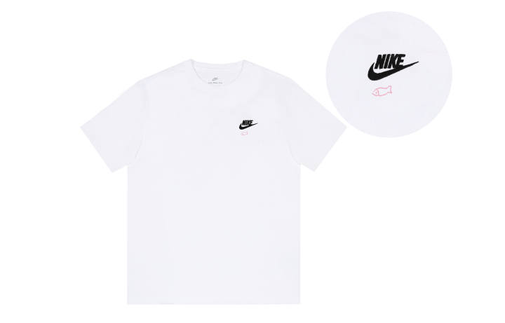 Nike Nike T Shirts Unisex White Crew Neck Moderate Straight Fit