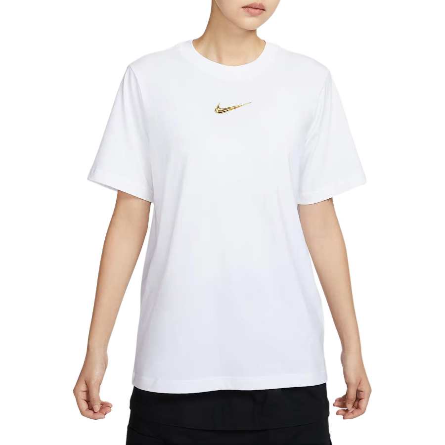 Nike Nike Clothing T Shirts Women's White Crew Neck