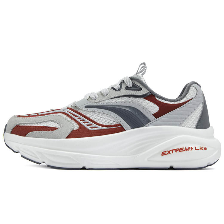 361° Cushioning, Wear Resistant Low top Casual Shoes Men's Rich Rusty Red