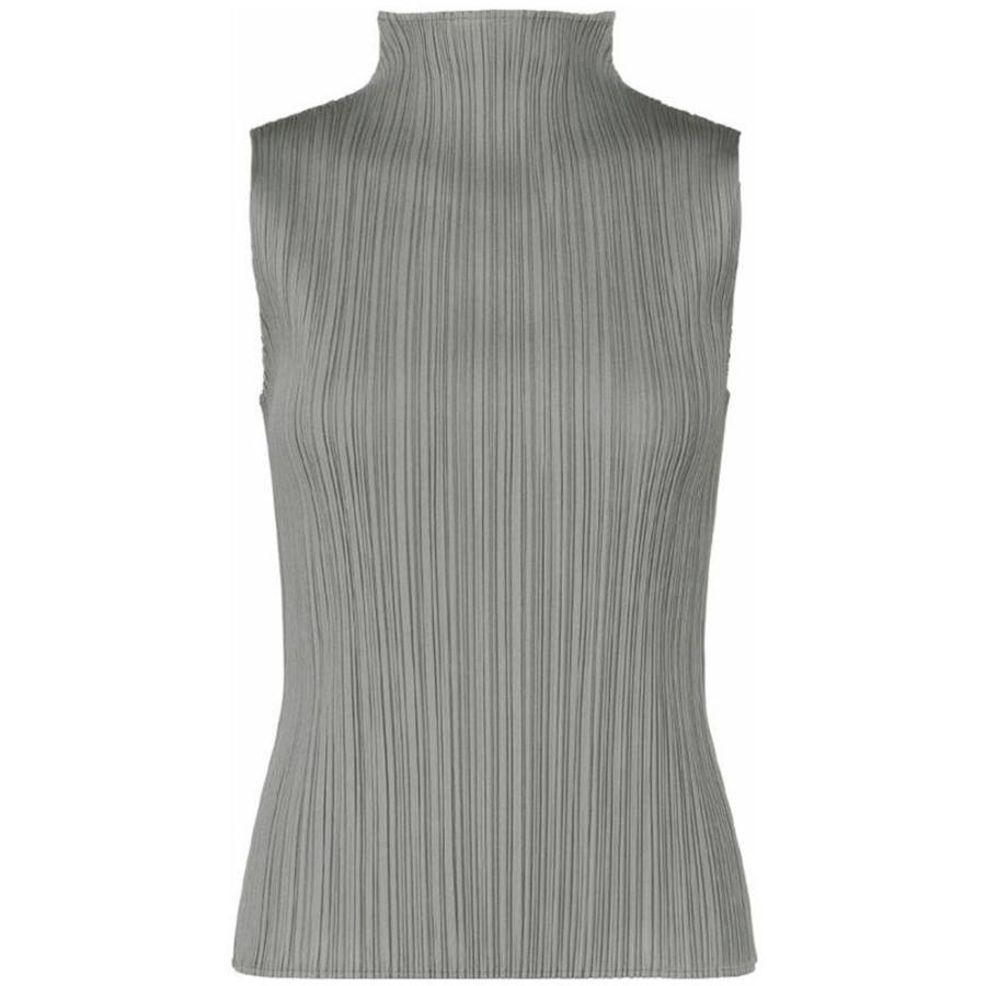 ISSEY MIYAKE SS22 Camisole Women's Gray