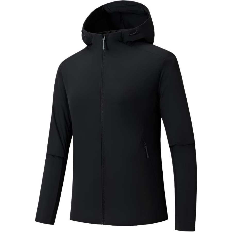 ANTA Jackets Women's Black Hooded Moderate Other