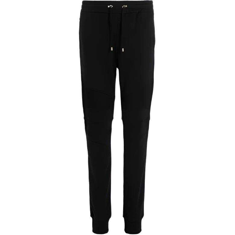 BALMAIN BALMAIN Flocked Logo Drawstring Track Pants