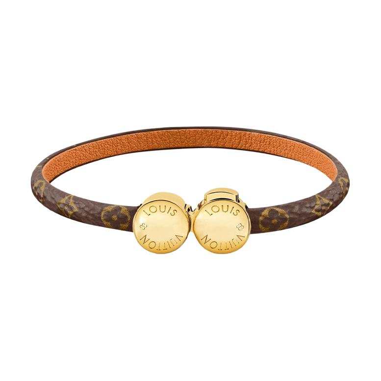 LOUIS VUITTON Lv Historic Mini Monogram Bracelet