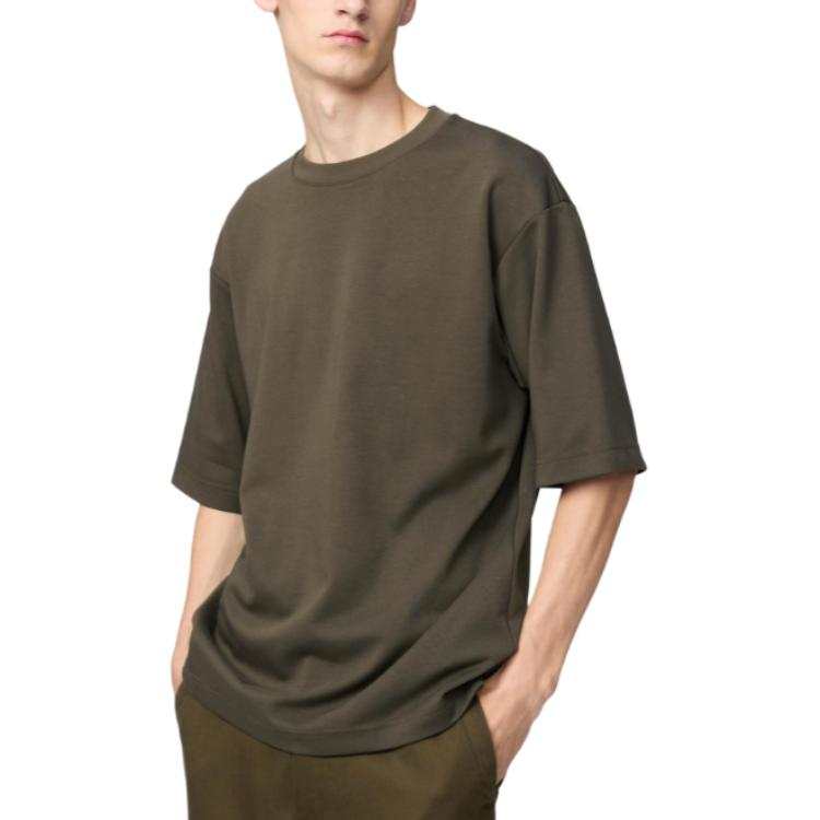 UNIQLO T Shirt Unisex Olive Green