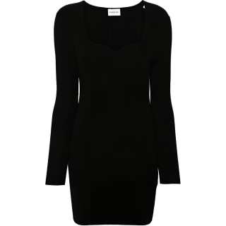 PAROSH SS24 Long Sleeved Dress Women's Black