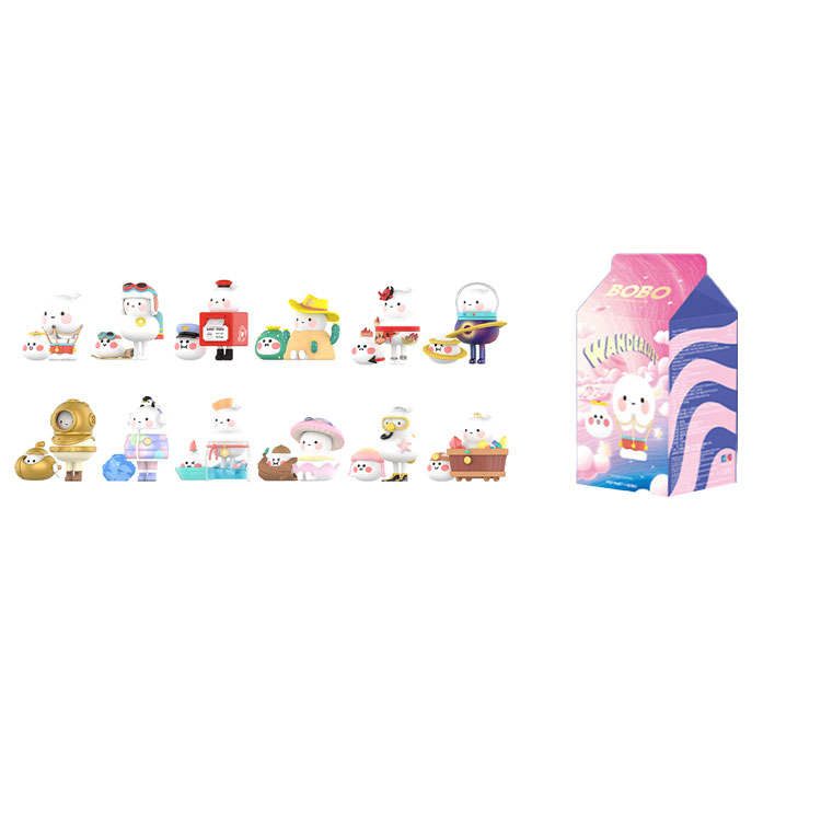 POP MART Bobo&Coco Extreme Sports Travel Collection Mystery Boxes Single Mystery Box/Whole Box 12 Pcs