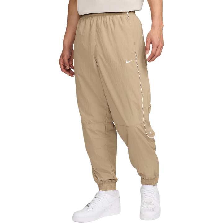 Nike Nike Clothing Knitted Sweatpants Men's Khaki Moderate Cuffed Pants