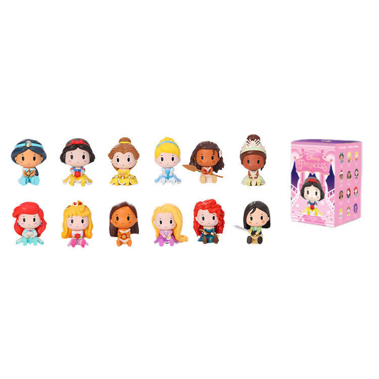 POP MART Disney Characters Princess Seating Collection Mystery Boxes Single Mystery Box/Whole Box 12 Pcs