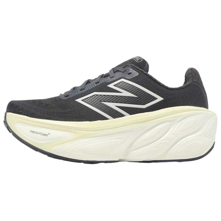 New Balance New Balance Fresh Foam X More V5 Breathable Low top Running Shoes Men's Black Beige