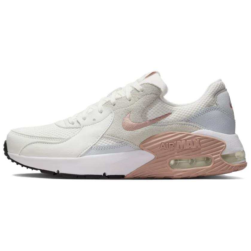 Nike Nike Air Max Excee Abrasion Resistant Abrasion Resistant Low top Casual Shoes Women's Pink White